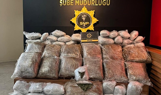 Şanlıurfa’da 76 kilogram uyuşturucu madde ele geçirildi