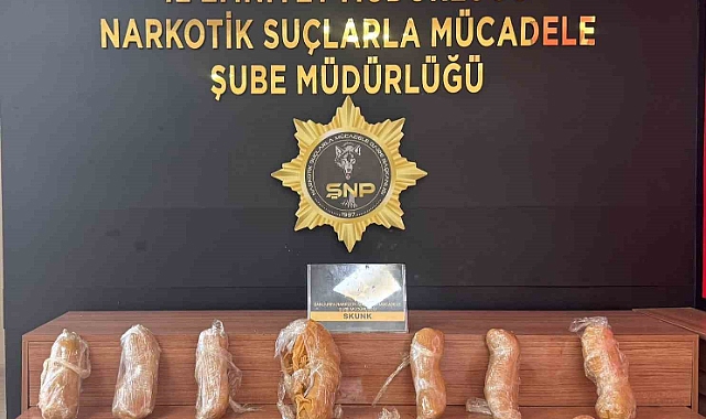 Şanlıurfa’da uyuşturucu operasyonu