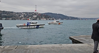 Sarıyer’de denizde kaybolan kardeşleri arama çalışmaları su altı kamerasına yansıdı