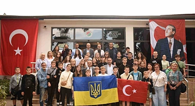 Savaş mağduru çocuklar DokumaPark’ta ağırlandı
