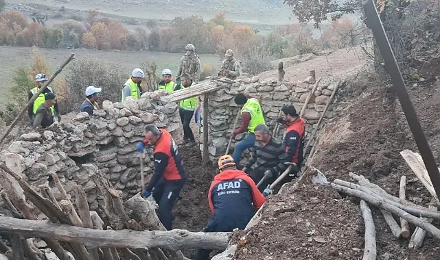 Siirt'te korkunç olay! Ahırın tavanı çöktü, 3 küçükbaş telef oldu