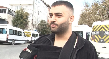 Siirt’ten Esenyurt’a araç almaya gelen talihsiz alıcı direksiyona geçer geçmez kaza yaptı