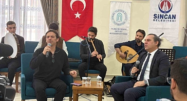 Sincan’da müzikli söyleşi