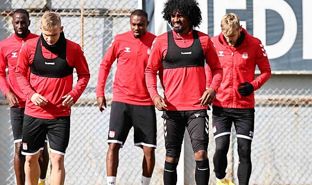 Sivasspor, Kasımpaşa maçı hazırlıklarını sürdürdü