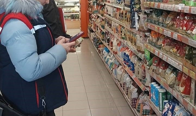 Söke’de marketler eşzamanlı denetlendi