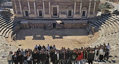 Sultanhisar’da öğrencilerden tarihi gezi
