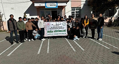 Tabiatı koruma, biyoçeşitlilik ve biyokaçakçılık eğitimi verildi Iğdır'da