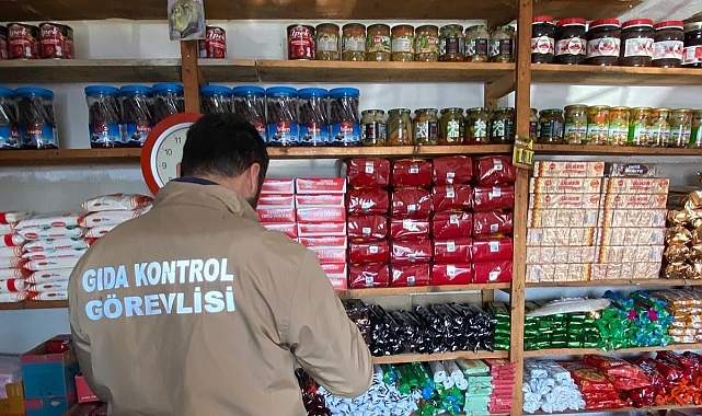 Tarım Müdürlüğü ekipleri gıda denetlemelerini sürdürüyor