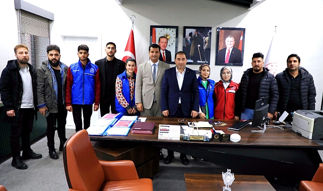 Taşlıçay Gençlik ve Spor İlçe Müdürlüğü’nden Çelebi’ye ziyaret