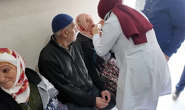 Tokat’ta doktorlar hastaların ayağına gitti