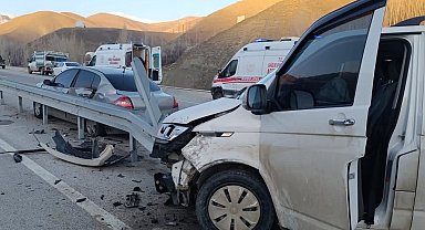 Trafik kazası: 3 yaralı