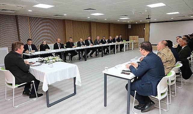 Vali Aydoğdu başkanlığında Genel Değerlendirme Toplantısı yapıldı