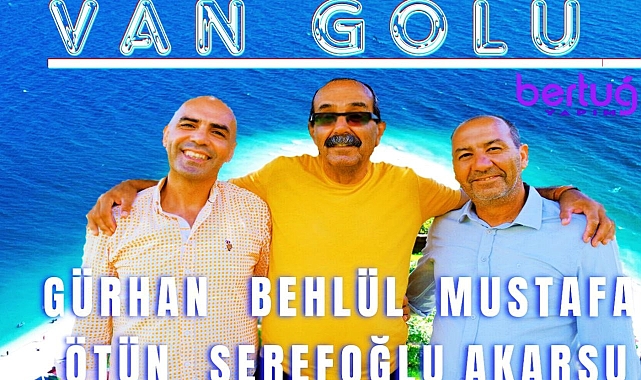 Van Gölü'ne dikkat çekmek için türkü yazıp klip çektiler