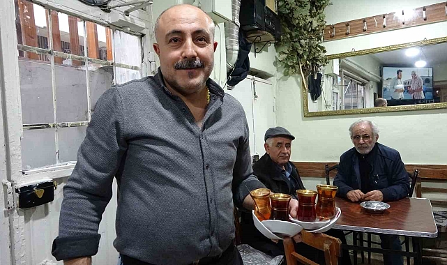 Van'da 82 yıllık çay evinde nostaljiye yolculuk