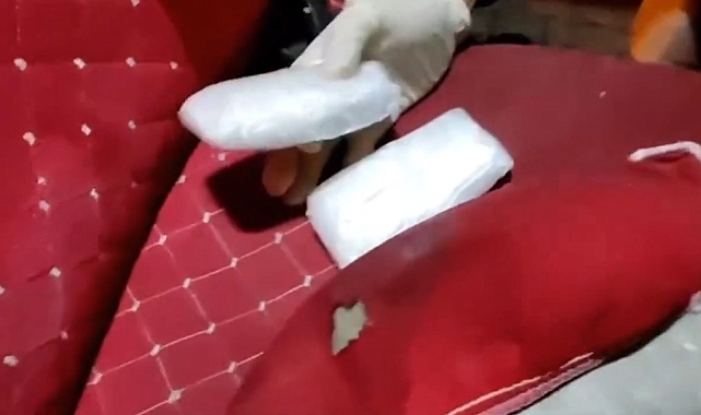 Van'da bir tırda metamfetamin ele geçirildi