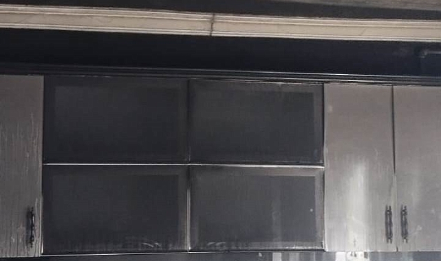 Van'da ev yangını