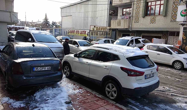 Van'da kış lastiği yoğunluğu