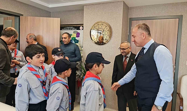 'Yavru Kurt İzci Ünitesi'nden Çakmur'a ziyaret