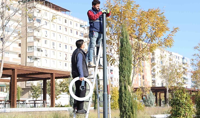 Yenişehir Millet Bahçesi’nde kapsamlı bakım çalışması başlatıldı