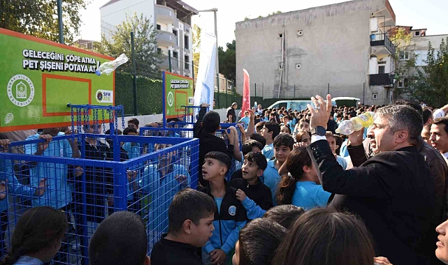 Yıldırım’da geleceğini çöpe atma,pet şişeni potaya at