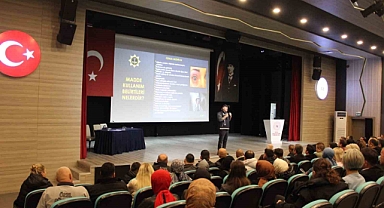 Yurt güvenlik personeline Polisten bilgilendirme