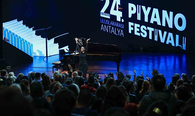24. Antalya Piyano Festivali başladı