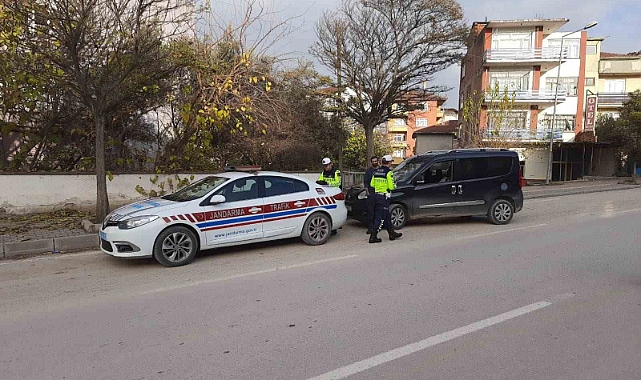 6 motosiklet trafikten men edildi
