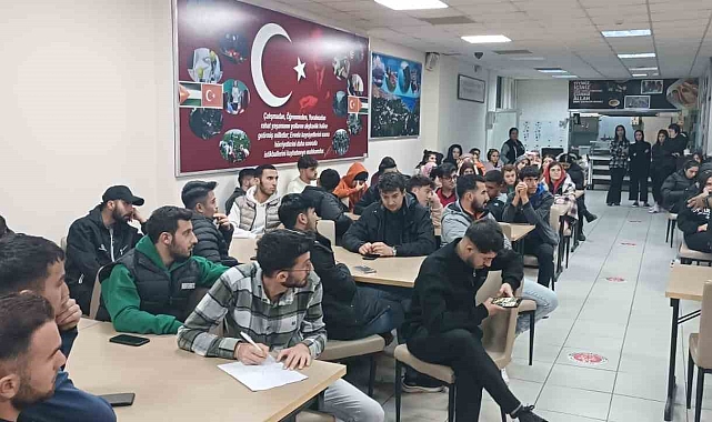 Adilcevaz'da yurtta afet farkındalık eğitimi ve tahliye-yangın tatbikatı