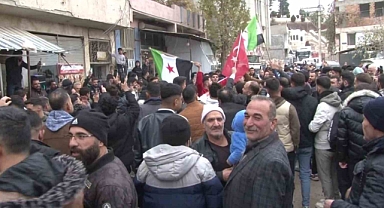 Adıyaman’da Suriyeliler kutlama yaptı