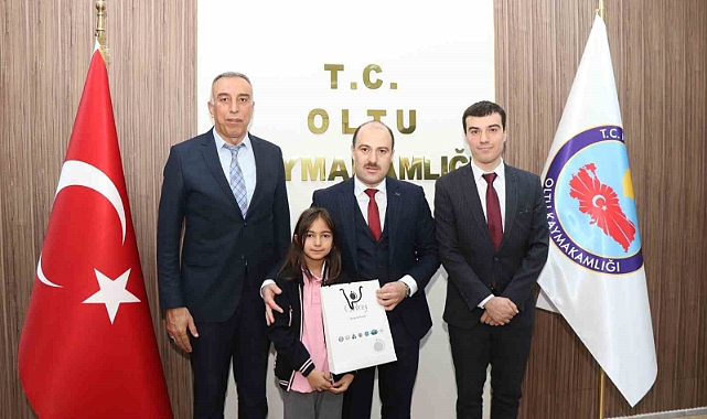 Afiş yarışmasında Oltu’yu gururlandırdı