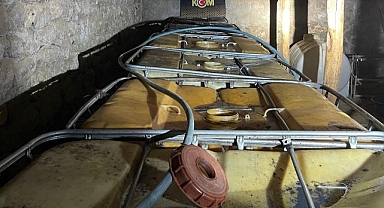 Ağrı’da 8 ton 510 litre kaçak motorin ele geçirildi