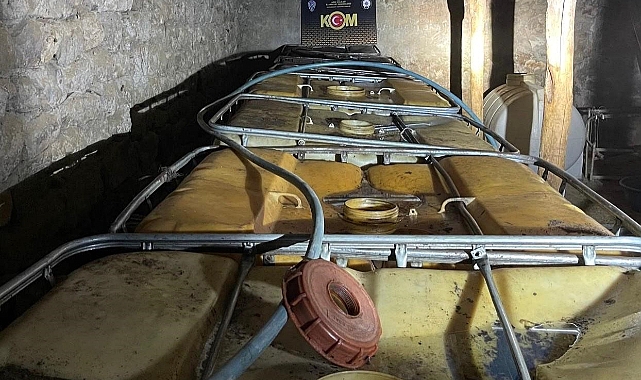 Ağrı’da 8 ton 510 litre kaçak motorin ele geçirildi