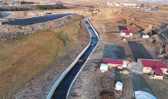 Ağrı'da taşkın koruma tesisleri hizmete girdi