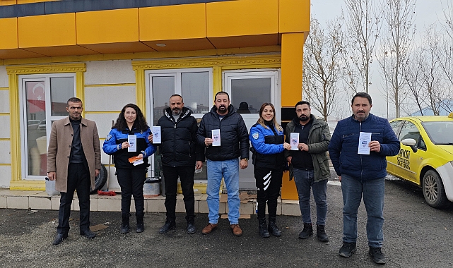 Ağrı'da ticari taksi sürücülerine güvenlik eğitimi verildi