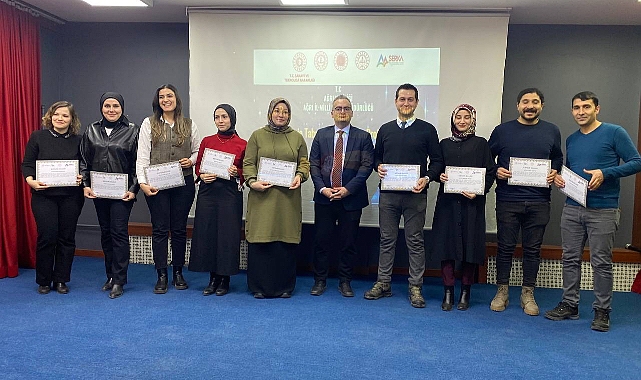 Ağrı’da TÜBİTAK ve Erasmus eğitimlerini tamamlayan öğretmenlere belgeleri verildi