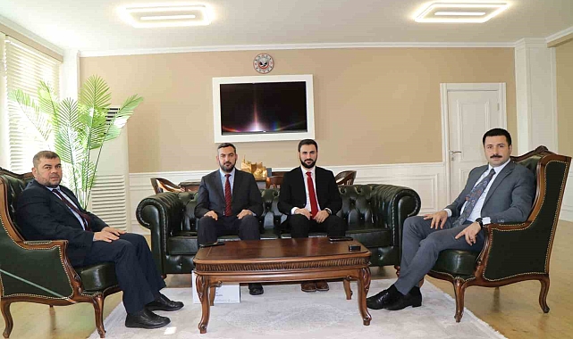 Ağrı İl Müftüsü Şafak'tan, Kaymakam Karali'ye ziyaret