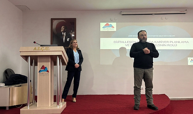 AİÇÜ'de Kariyer Konulu Söyleşi Düzenlendi