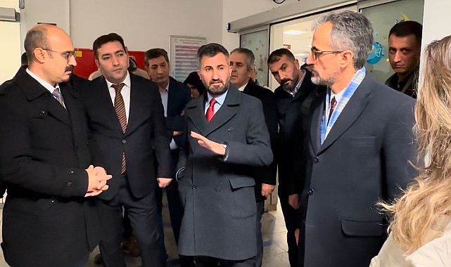 AK Parti Ağrı İl Başkanı İlhami Yıldız’dan hastane ziyareti