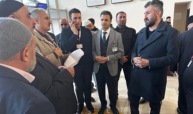 Ağrı’da Umre yolcuları kutsal topraklara uğurlandı