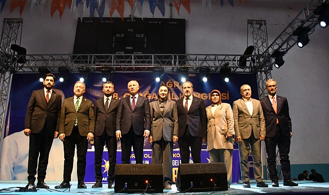 AK Parti Ağrı İl Başkanı Yıldız’dan 8. Olağan İl Kongresi katılımcılarına teşekkür mesajı