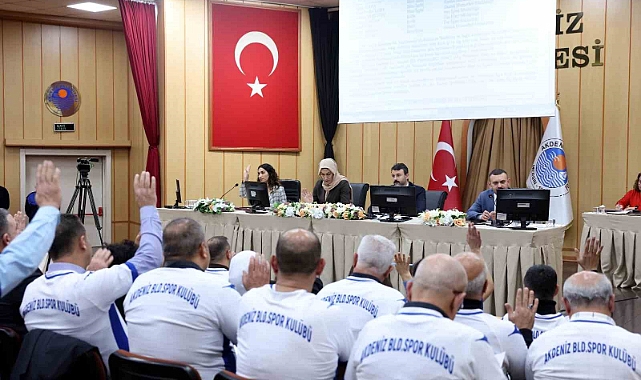Akdeniz’in meclis üyelerinden spora ve sporculara formalı destek