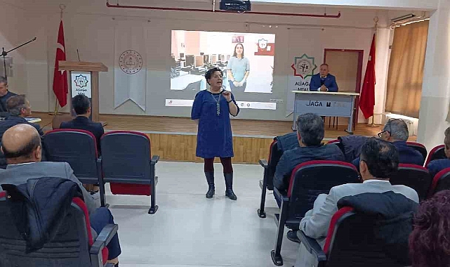 "Aliağa’da meslek liselerine yönlendirilen öğrenci sayısında artış var"