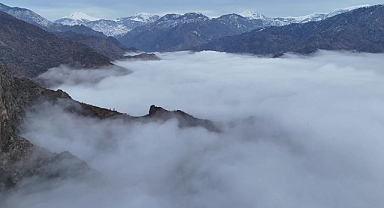 Artvin’de bulutların dansı