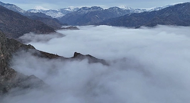 Artvin’de bulutların dansı
