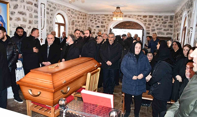 Asuri-Süryani kanaat önderi son yolculuğuna uğurlandı