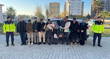 Aydın’da 10 düzensiz göçmen, bir organizatör yakalandı