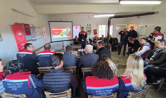 Aydın’da üreticilere yeni destekleme modeli tanıtılmaya devam ediyor