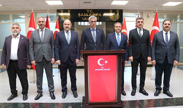 Bakan Memişoğlu Şanlıurfa’da
