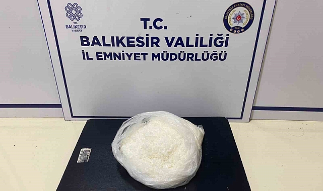 Bandırma’da 430 gram metamfetamin ele geçirildi