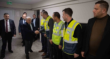 Başkan Büyükkılıç’tan teknik ekip ile sabah çorbası